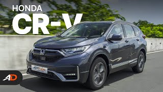 2021 Honda CRV Review  Behind the Wheel [upl. by Ahsikram]