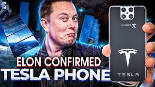 Elon Musk Finally Confirmed Tesla Pi Phone in his Tweet Year 2024 [upl. by Akkahs14]