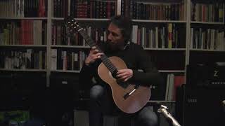 Kim Larsen Flyvere i natten Arranged and performed on classical guitar by Jesper Sivebæk [upl. by Yddub765]