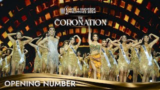 Miss Universe Philippines 2024 THE CORONATION  OPENING NUMBER  Marina Summers [upl. by Alrak]