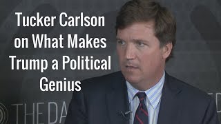 Tucker Carlson on What Makes Trump a Political Genius [upl. by Juni]