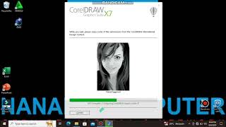 Cara Install Corel draw 7 dan crack aktivasinya [upl. by Atims679]