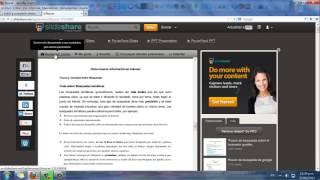 Tutorial Slideshare en español [upl. by Fairfield331]