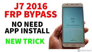 Samsung J7 6 FRP Bypass Samsung J7 2016 FRP Bypass  Samsung j710GN FRP Bypass  Samsungfrpbypass [upl. by Edorej458]