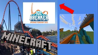 Icebreaker SeaWorld OrlandoMinecraft Recreation [upl. by Diehl46]