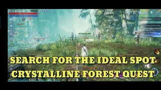 SEARCH FOR THE IDEAL SPOT MIR4 CRYSTALLINE FOREST QUEST [upl. by Jerold371]