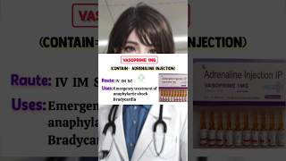 Vasoprime 1Mg injection viralshort viralvideo [upl. by Alilad543]