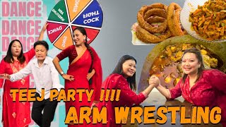 TEEJ DAR MA KYA RAMAILO LADIESFOOD amp GAMES [upl. by Iren110]