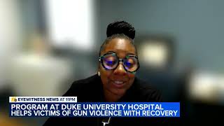 Duke University Hospitals program helps victims of gun violence with recovery [upl. by Eniron]