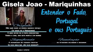 port Entender o Fado Portugal e ous Português  Gisela Joao  Mariquinhas [upl. by Narut]