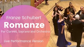 Schubert Die Verschworenen D 787 quotRomanzequot for Clarinet Soprano and Orchestra [upl. by Ecnerol]