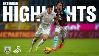 Burnley v Swansea City  Extended Highlights [upl. by Harald]