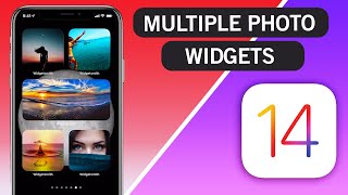 How to Add Multiple Photo Widgets on iOS 14 [upl. by Laucsap949]