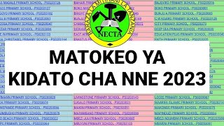 MATOKEO YA KIDATO CHA NNE 2023 CSEE RESULTS JINSI YA KUTAZAMA MATOKEO NECTA [upl. by Tingley]