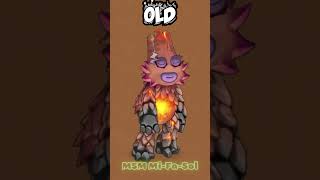 Old vs New Kayna shorts  My Singing Monsters [upl. by Landon937]