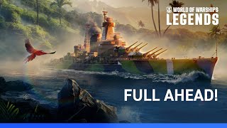 Full Ahead into the New Update  World of Warships Legends [upl. by Leuas]