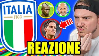 CHE SCHIFO LA MIA REAZIONE ai CONVOCATI NAZIONALE ITALIA EURO 2024 [upl. by Carry]