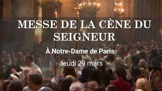 Messe de la Cène du Seigneur [upl. by Ahsinnod]