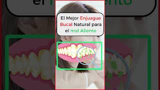 Enjuague Bucal Natural para Dientes Sanos y Aliento Fresco shortsvideo [upl. by Nagaek]