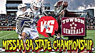 🥍 🥍 ROAD TO STEVENSON MPSSAA 3A State Championship  Severna Park vs Towson [upl. by Oliver]