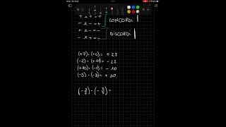 Moltiplicazione numeri relativi [upl. by Hannah429]