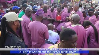 OLITA LIVE AT CHIEF OSADOLOR OGIEFAS BIRTHDAY [upl. by Westerfield]