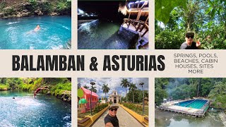 TOP sites attractions amp hidden Springs in Midwest CEBU  ft Tabique by the Sea [upl. by Burnsed]