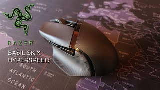 Razer Basilisk X Hyperspeed  Unboxing amp Review [upl. by Brittani869]