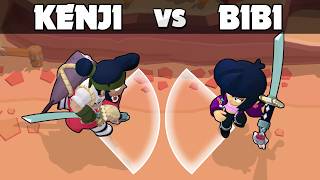 KENJI vs BIBI ⭐ Nuevo Brawler [upl. by Ilenay867]