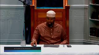 21  ME L1314  Obligations amp Nullifiers of Wudu  40 Hadith of AnNawawi Hadith 23 [upl. by Niwrek]