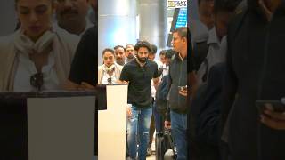 NagaChaitanya and Sobhita back from an event in Mumbai spotted at Hyderabad airport SoChy [upl. by Jess377]