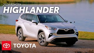 2024 Toyota Highlander Overview  Toyota [upl. by Steere]