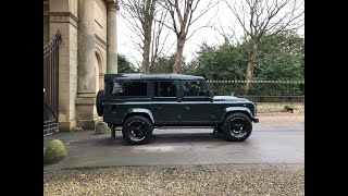 Land Rover Defender 110 24 TDI XS Kingsbridge edition 177 BHP amp 460nm of Torque [upl. by Ardnwahsal]