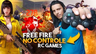 JOGANDO FREE FIRE COM CONTROLE DE PS3 gaming freefireaovivo jogos [upl. by Obadias]