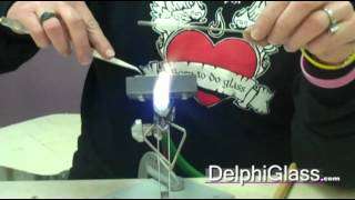 How to Use Millefiori in a Flameworking Bead  Delphi Glass [upl. by Konstantine]