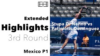 STUPA DI NENNO 3rd round PADEL ACAPULCO P1 Extended Highlights [upl. by Greenwald]