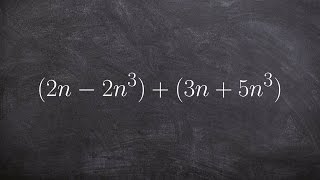 Adding two polynomials [upl. by Kolodgie]