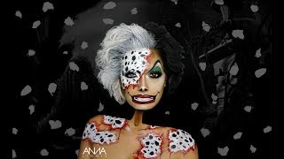 CRUELLA MAKEUP TUTORIAL [upl. by Neyu745]