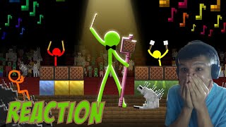 Note Block Concert  Animation vs Minecraft Shorts Ep 35  REACTION [upl. by Thirzi]