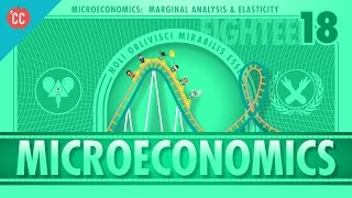 Marginal Analysis Roller Coasters Elasticity and Van Gogh Crash Course Economics 18 [upl. by Sirehc329]