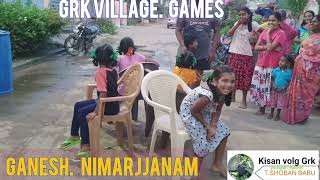 Gopal Reddy kandriga village Ganesh nimarjjanam Games [upl. by Gadmon]