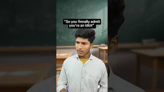 When the teacher tries to roast 😅 youtubeshorts funny comedy [upl. by Jessamyn]