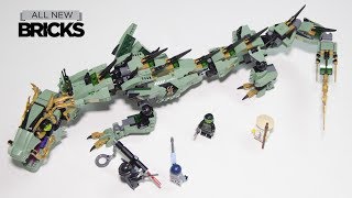 Lego Ninjago Movie 70612 Green Ninja Mech Dragon Speed Build [upl. by Fergus931]