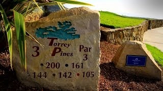 PGA Professional tip on playing Torrey Pines [upl. by Eniotna702]