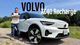 Leading the Charge  2023 Volvo XC40 Recharge FULL Review [upl. by Marzi]