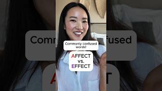 What’s the difference between AFFECT vs EFFECT 🤔 shorts englishwords [upl. by Annayat]