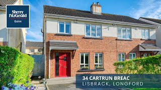 34 Cartrun Breac Lisbrack Longford  3 bedroom semi detached [upl. by Libre]