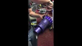 Dyson DC40 cannister clean tutorial [upl. by Lanevuj]