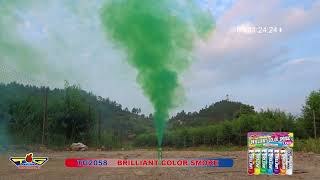 Best Smoke Tubes TOP 5 TG2058 Brilliant Color Smoke by TOPGUN FIREWORKS [upl. by Bueschel]