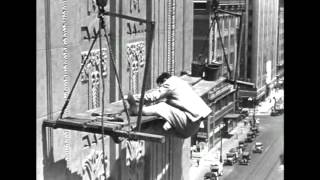 Harold Lloyd in Feet First 1930  The Climbing Scene Part 1 [upl. by Inalaehon]